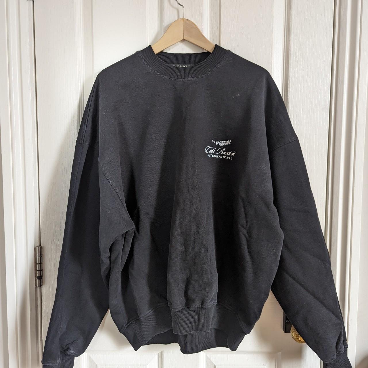 Cole Buxton International Sweatshirt - Black - Size:... - Depop