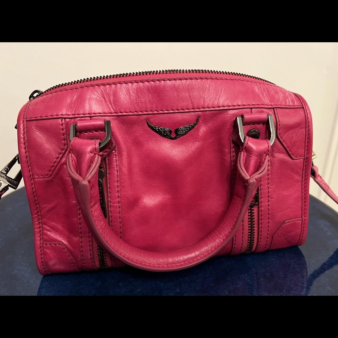 Zadig & Voltaire Women's Pink Bag Depop