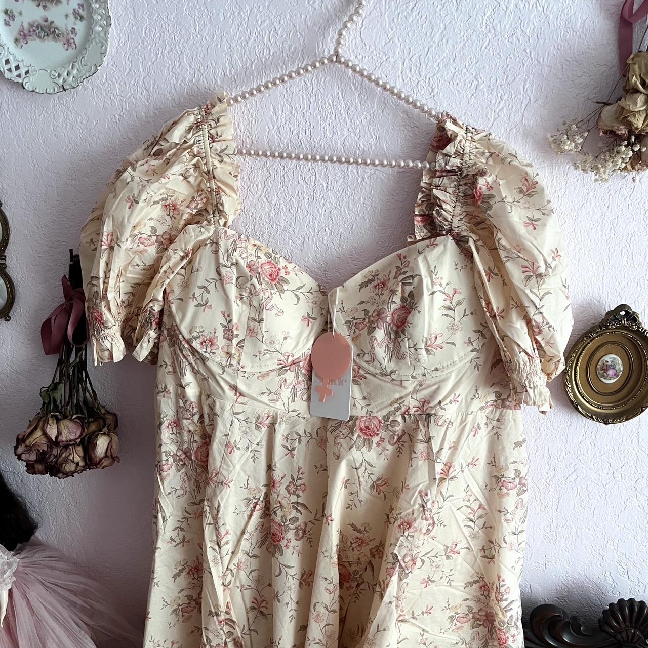 selkie tea rose day dress nwt size 4x plus size... Depop