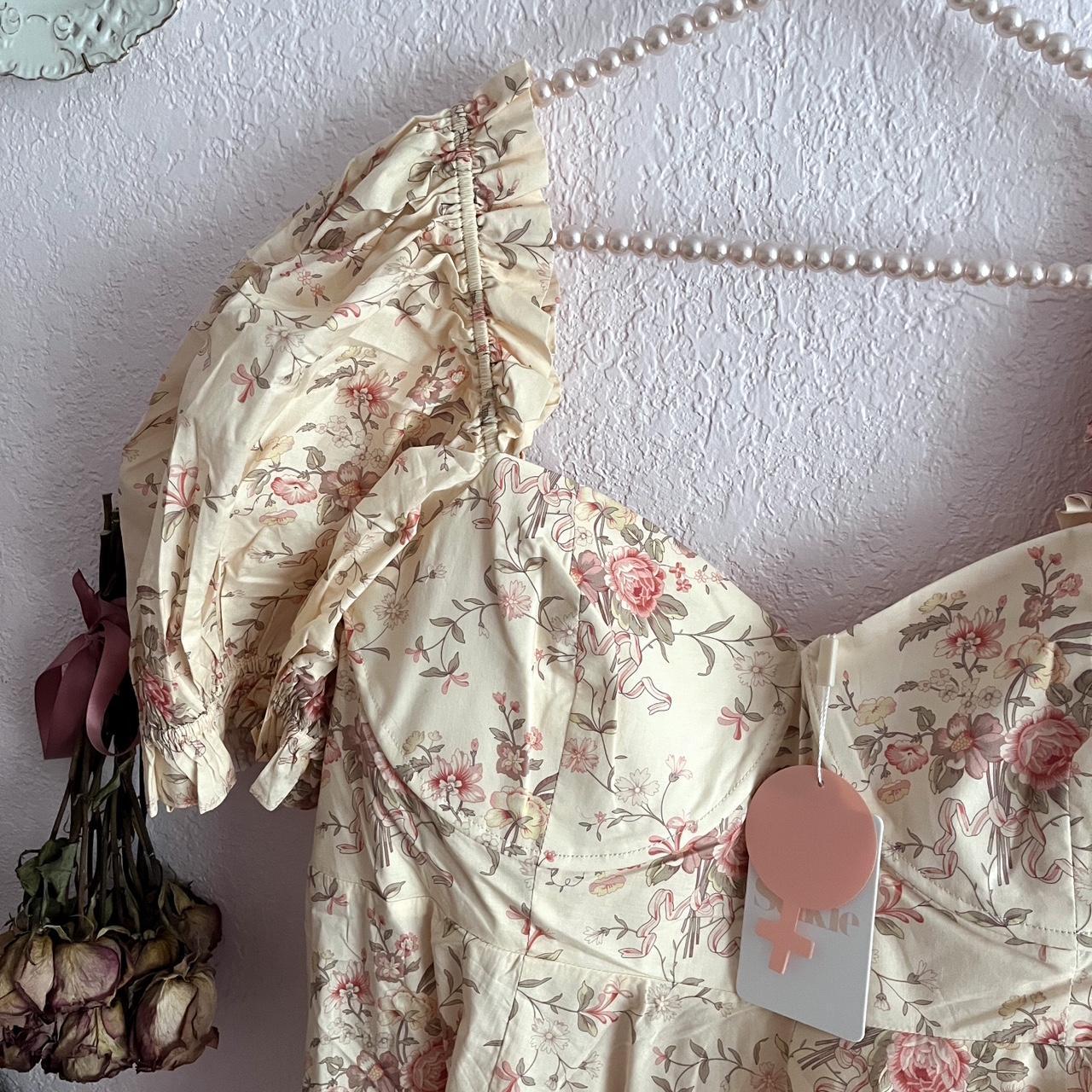 selkie tea rose day dress nwt size 4x plus size... Depop