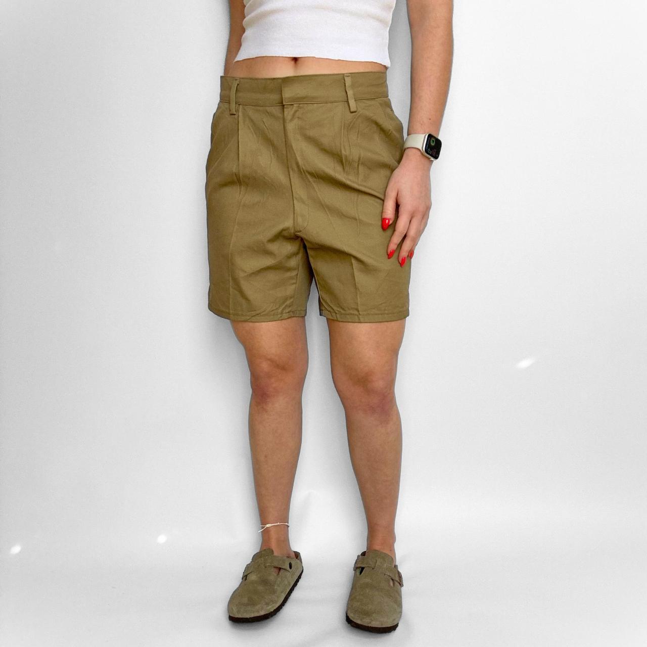 Surplus Vintage Khaki Shorts COTTON SHORTS KHAKI ITALIAN MILITARY