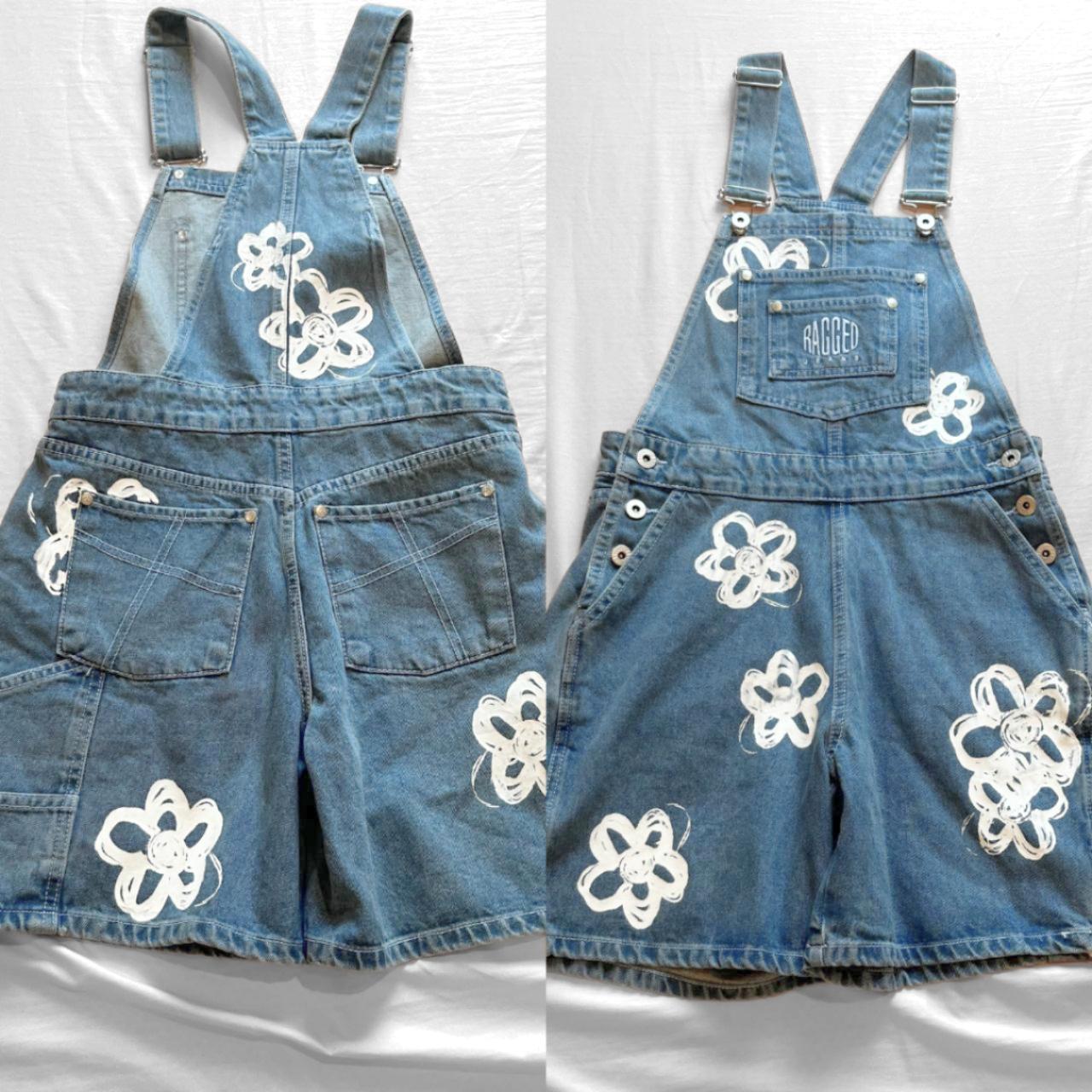 THE RAGGED PRIEST/チェックオーバーオール Wavy Printed Coveralls | Nuuly