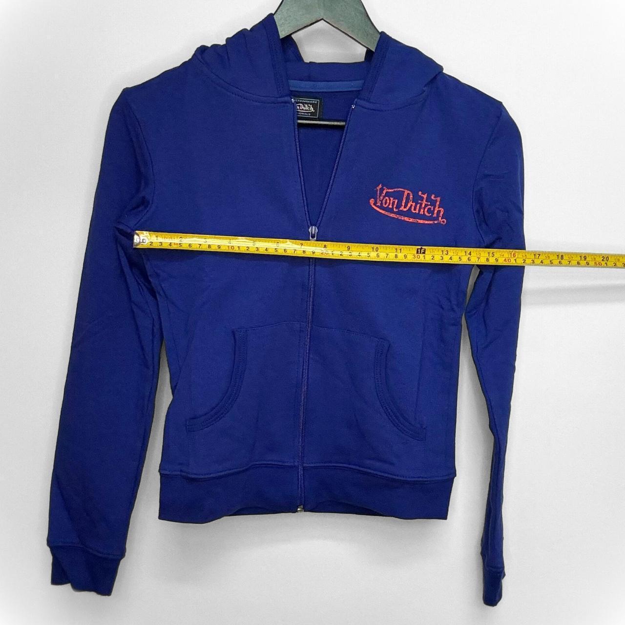 Von Dutch 2024 Y2k Deadstock zip up hoodie