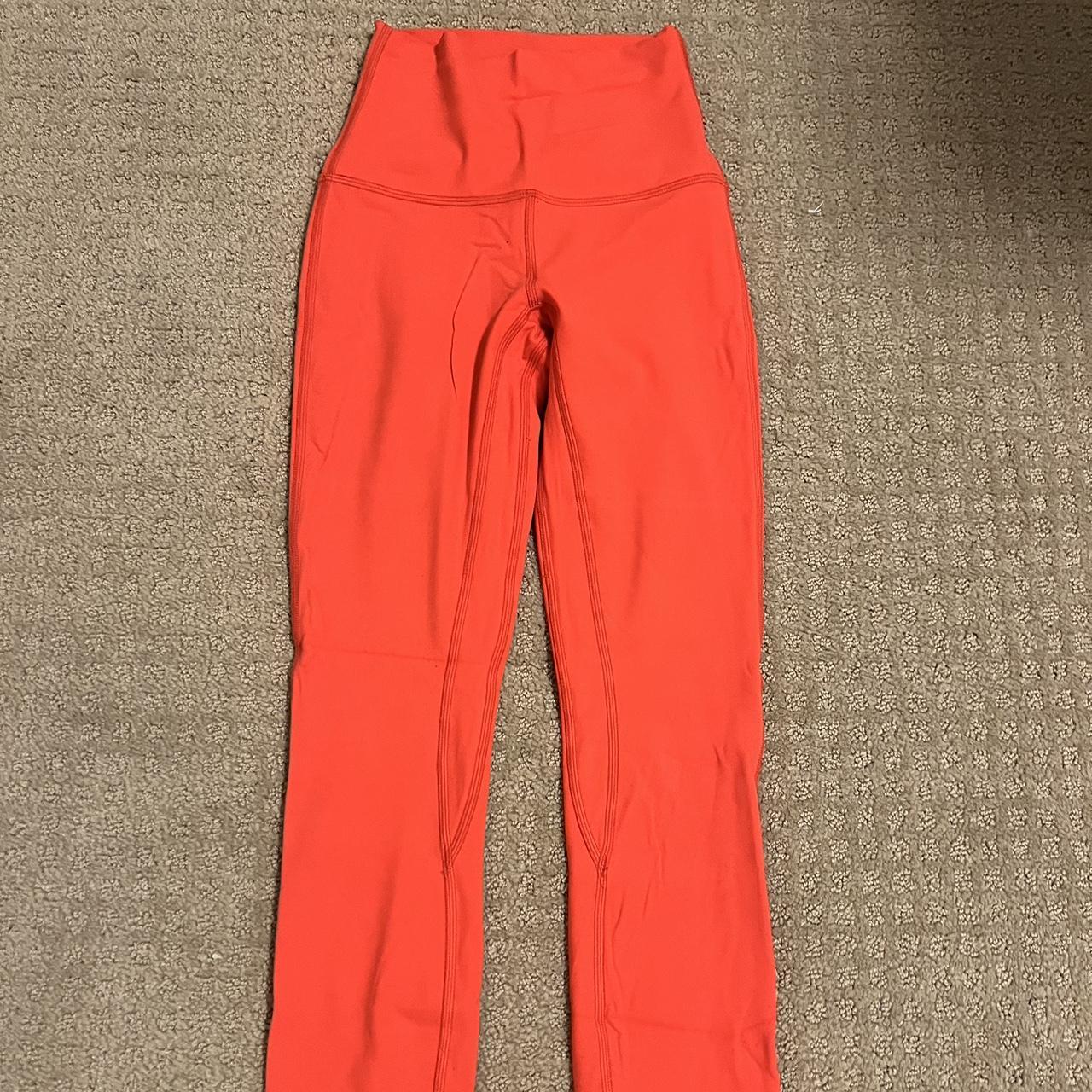 Lululemon Align Leggings top (love red)