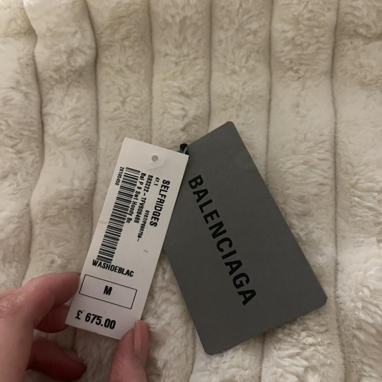 Balenciaga hoodie clearance selfridges