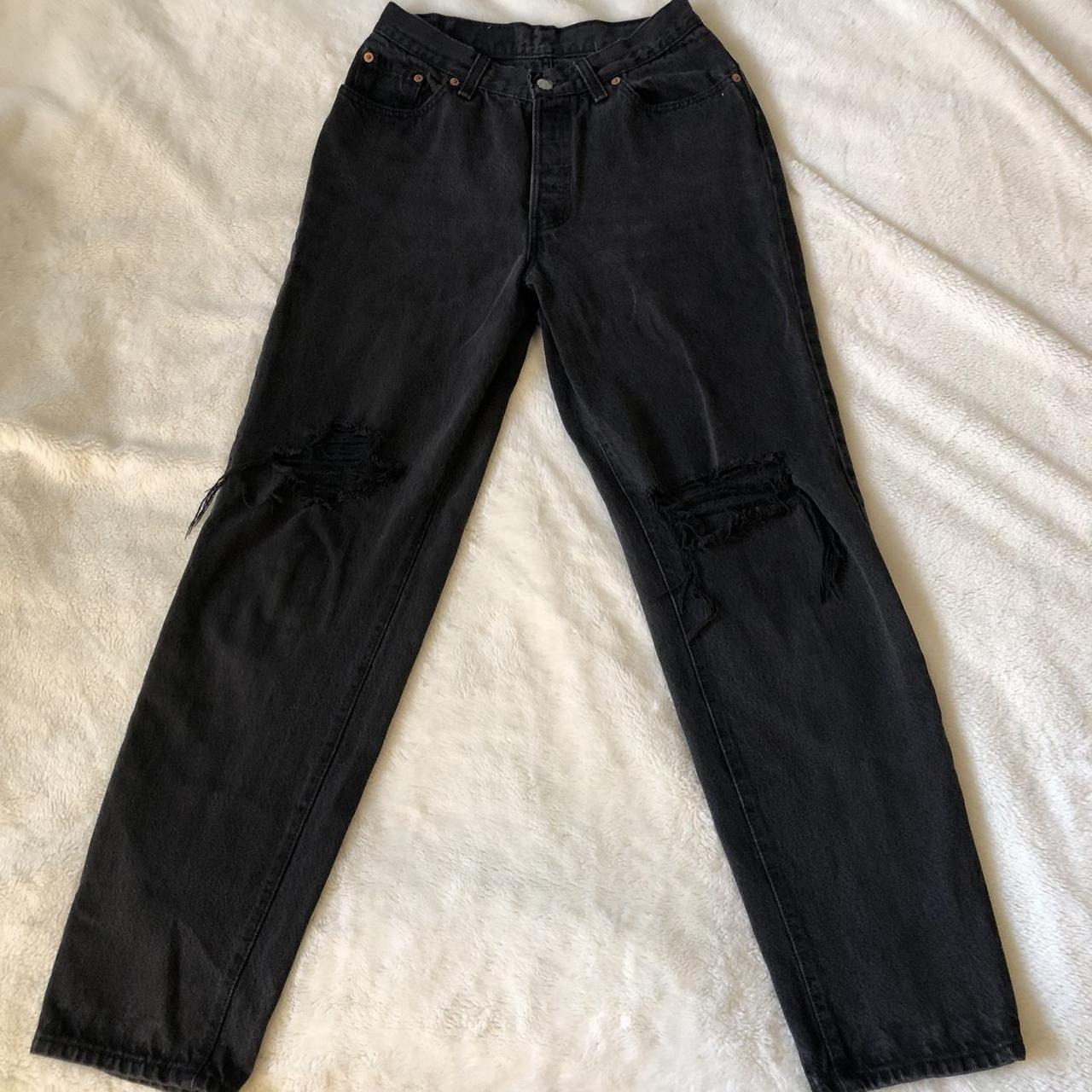 levi's black jeans women