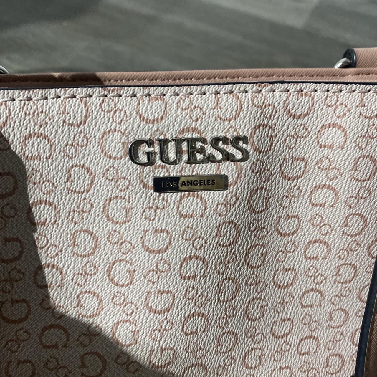 Genuine Pink Guess bag , paid £190 for this - Depop