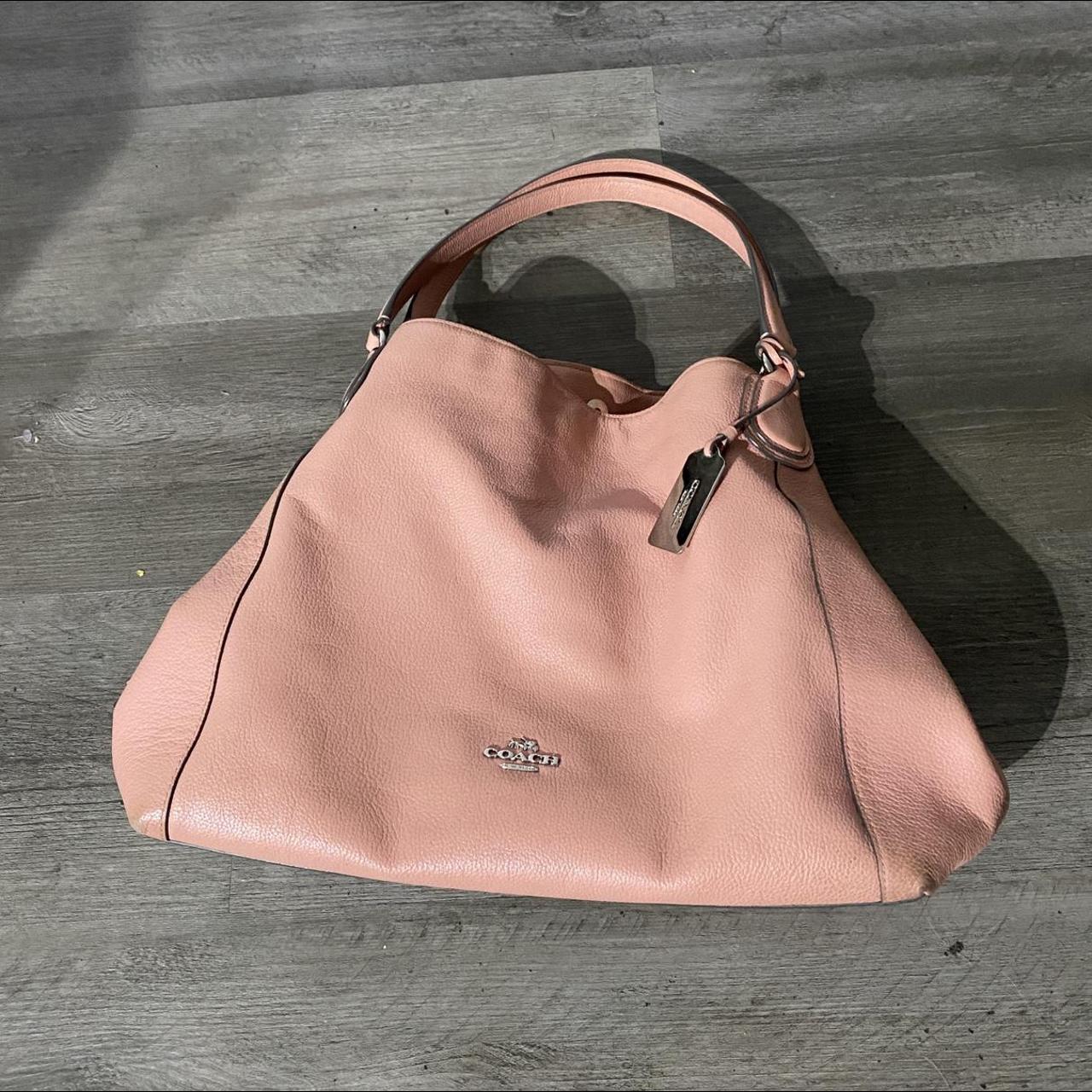 Coach bag pink on sale color