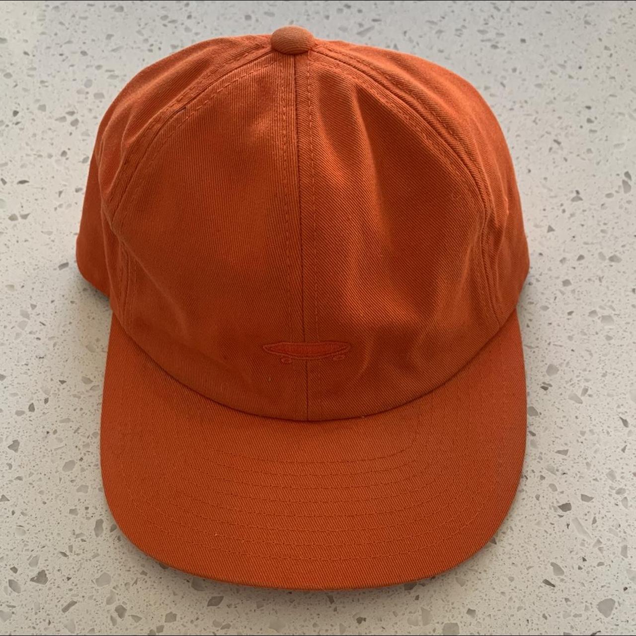 Safety Orange Vans Skateboard Hat! The hat is in... Depop