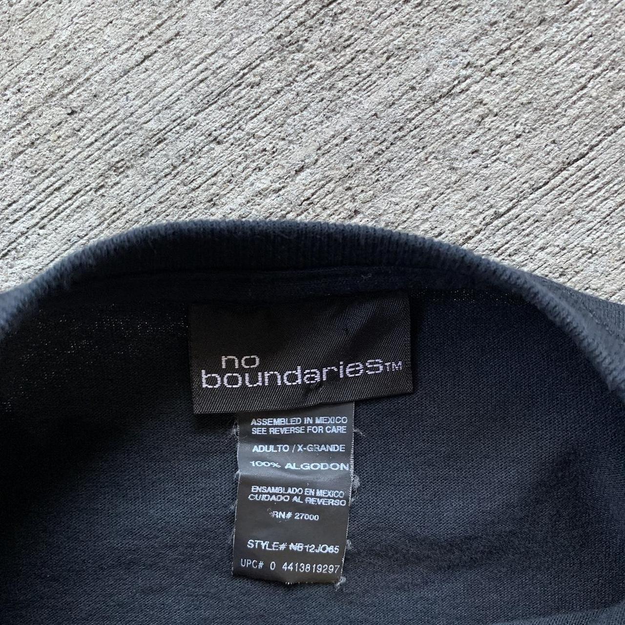 No Boundaries Men's Black T-shirt | Depop