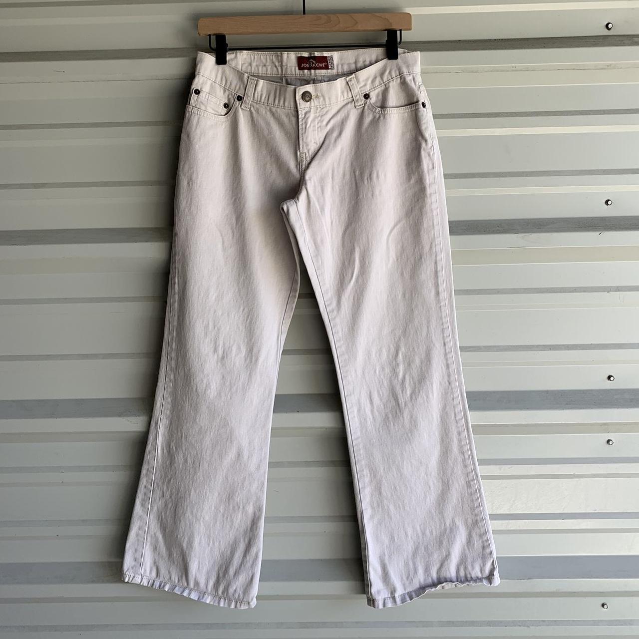 Escada sport white linen pants No flaws but worn - Depop