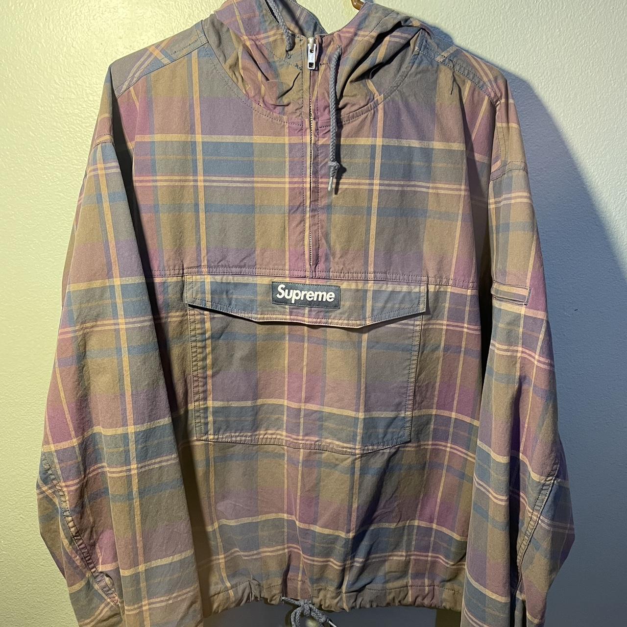 Plaid supreme-jackets - Depop Plaid supreme-jackets - Depop