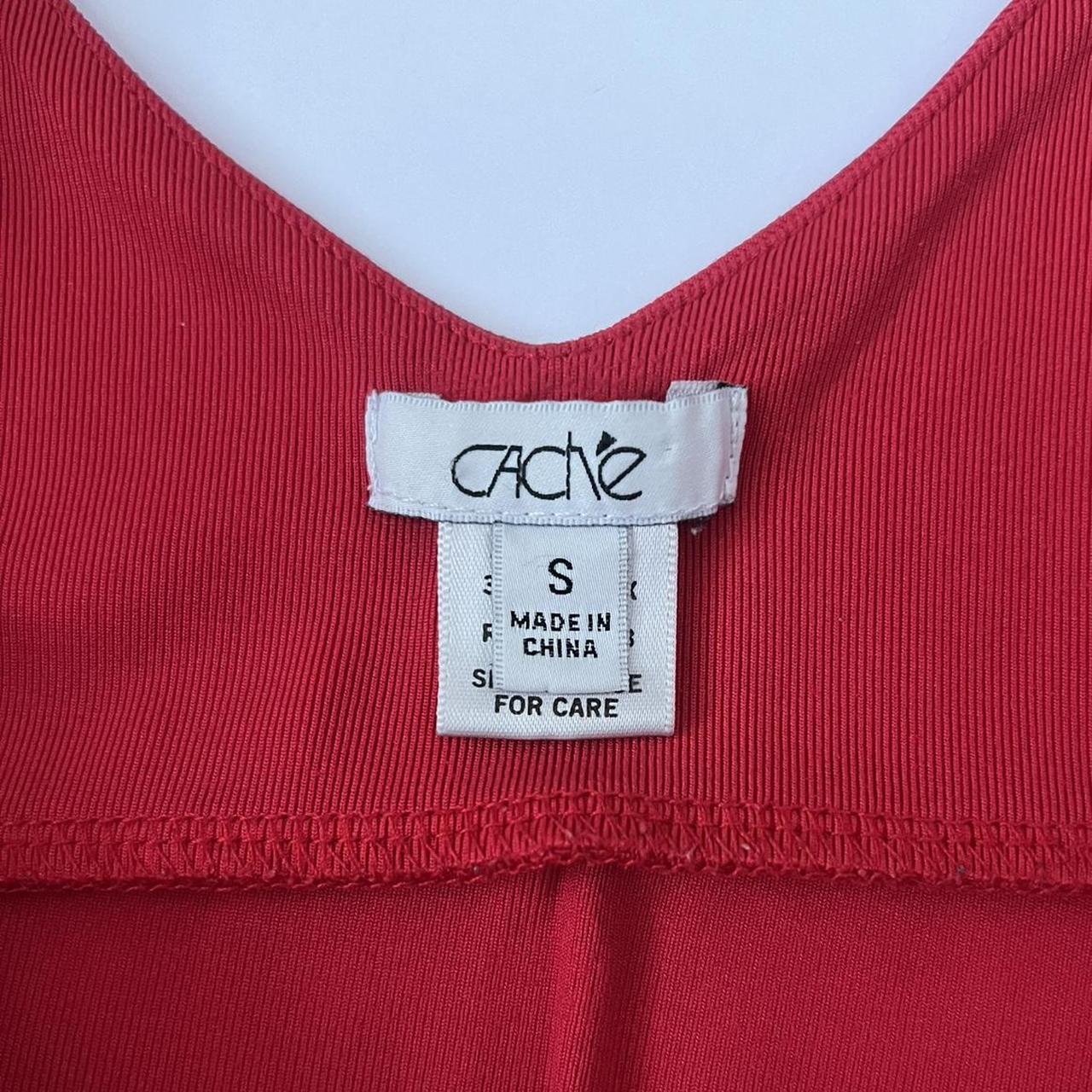 Cache Women's Tank top - Red - S – Caché Sleevele… - image 8