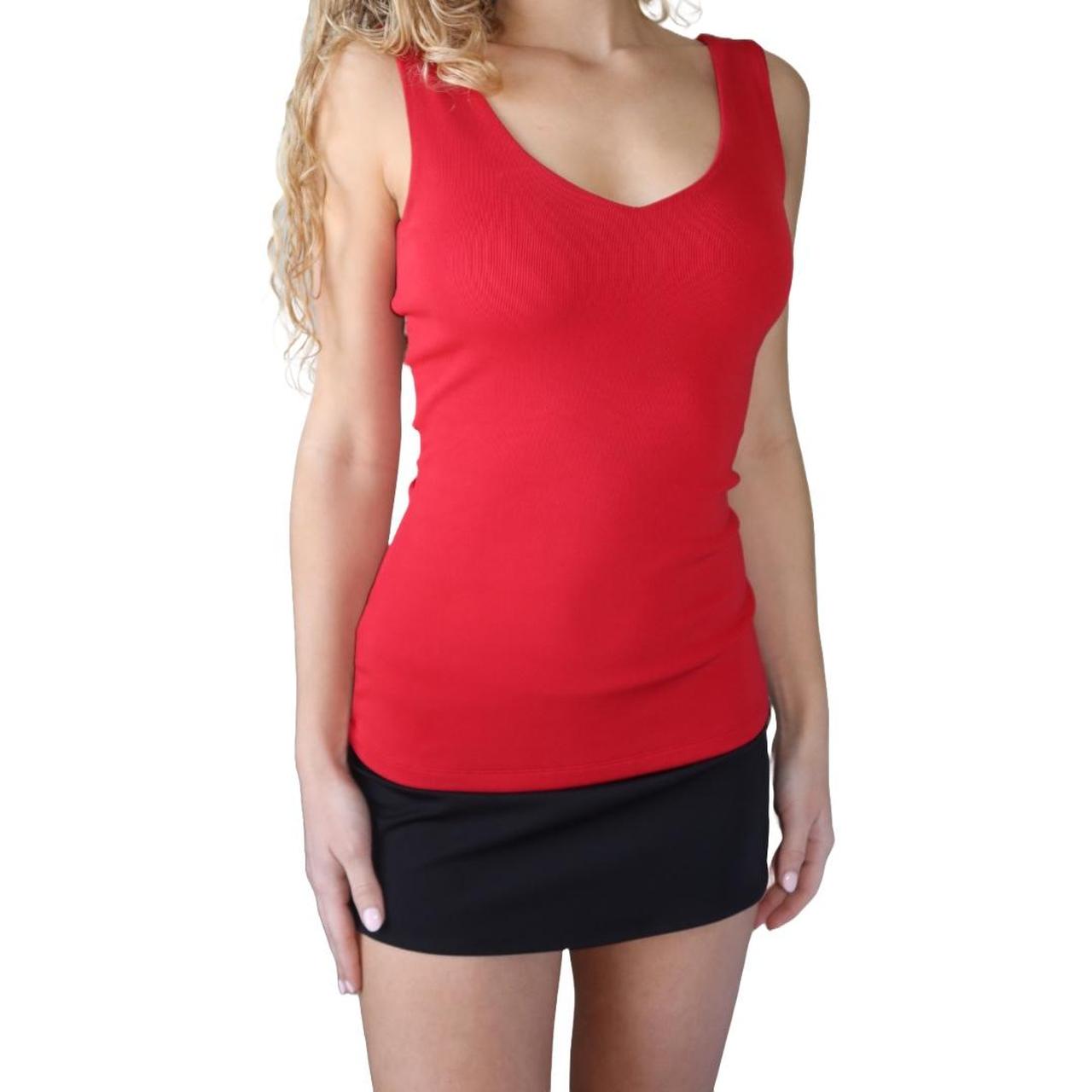 Cache Women's Tank top - Red - S – Caché Sleevele… - image 1