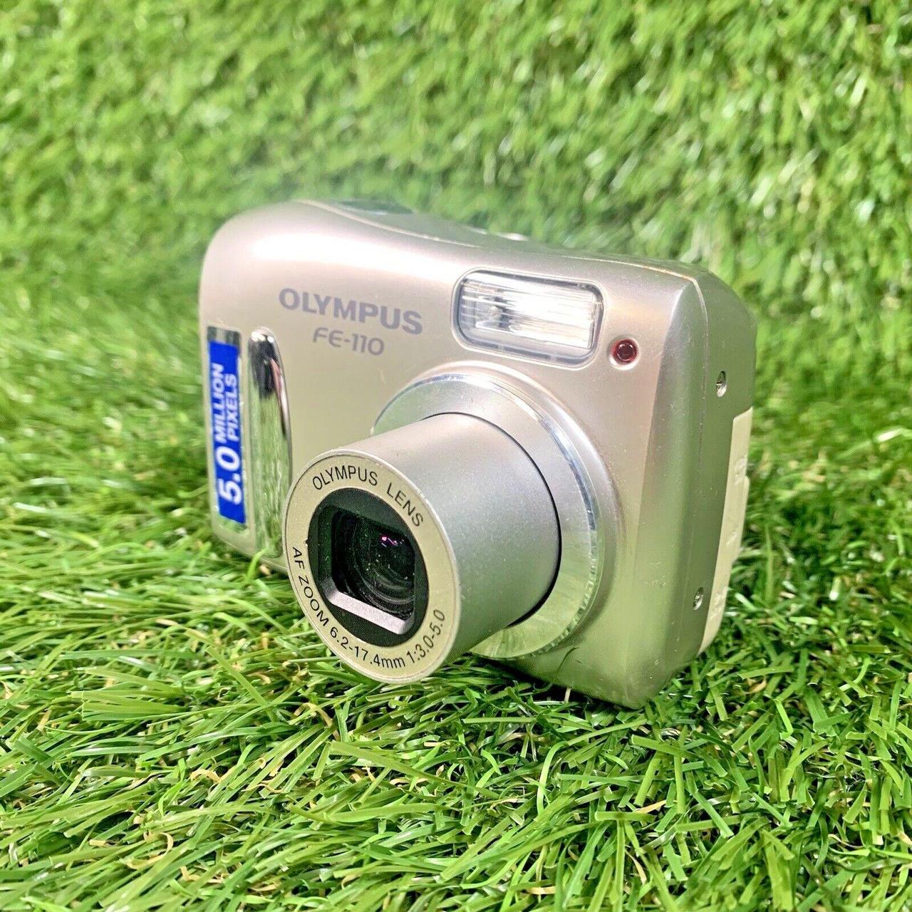 Olympus FE110 Digital Camera 5.0MP Silver... Depop