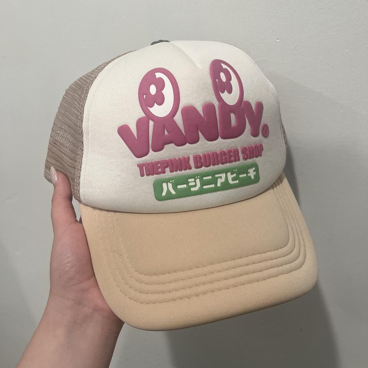 Vandy The Pink Mesh Hat, -great pre-loved condition