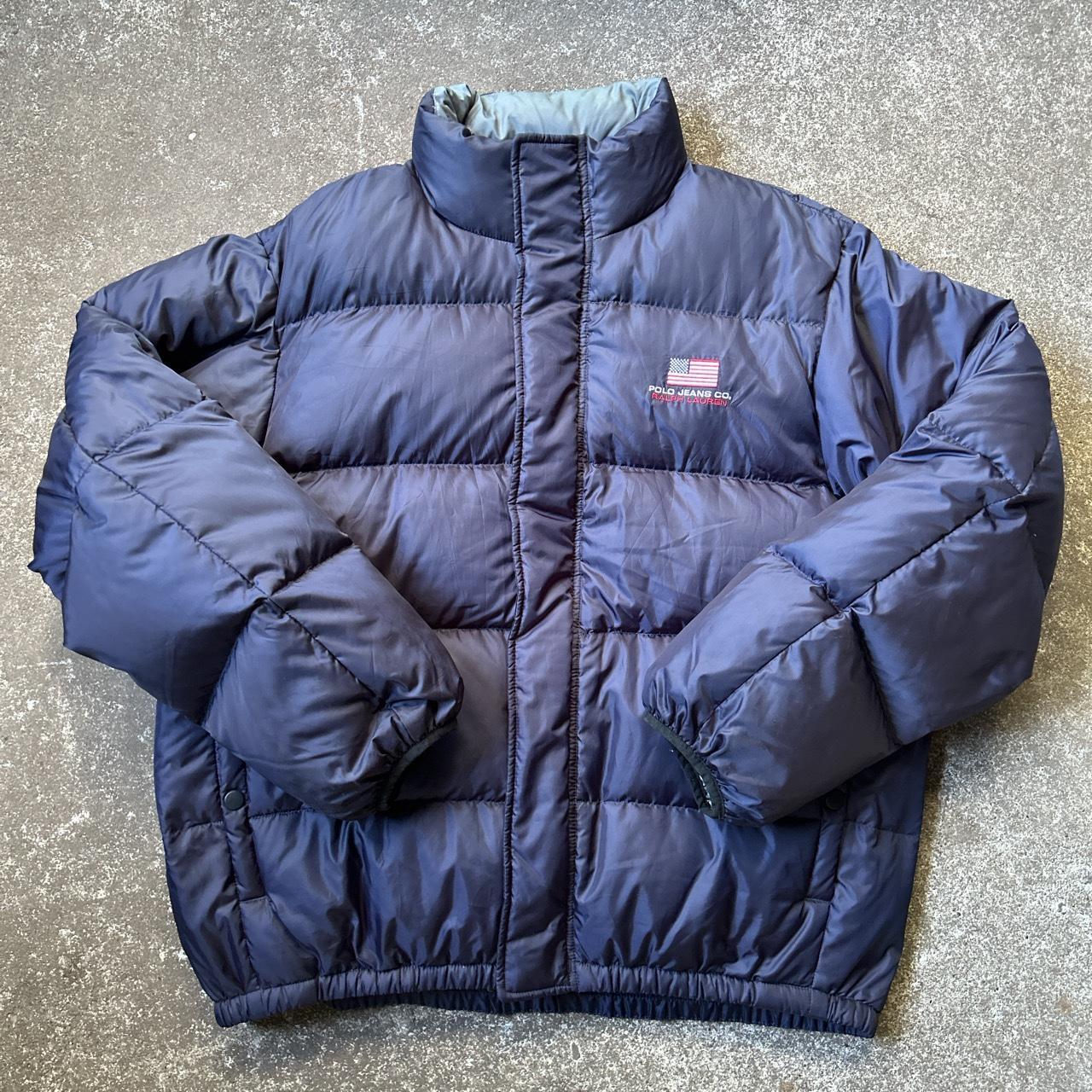 Puffy polo jacket best sale