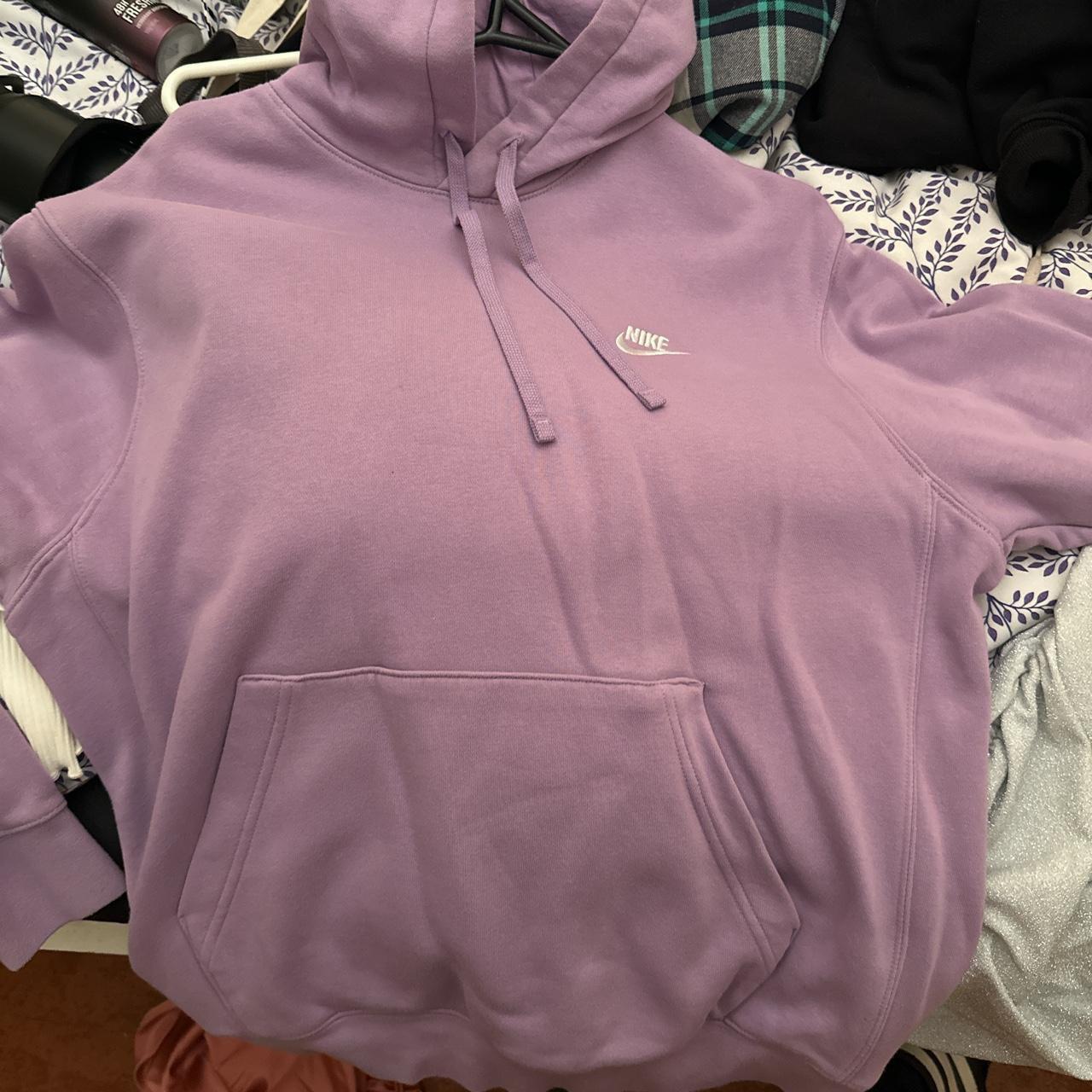 mens light purple nike hoodie