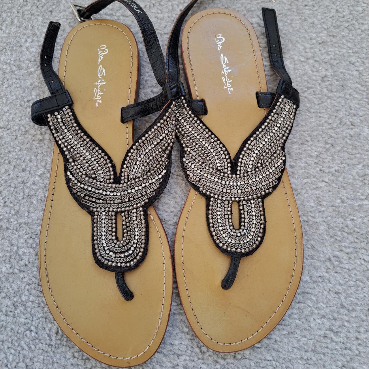 Miss selfridge sandals store flat