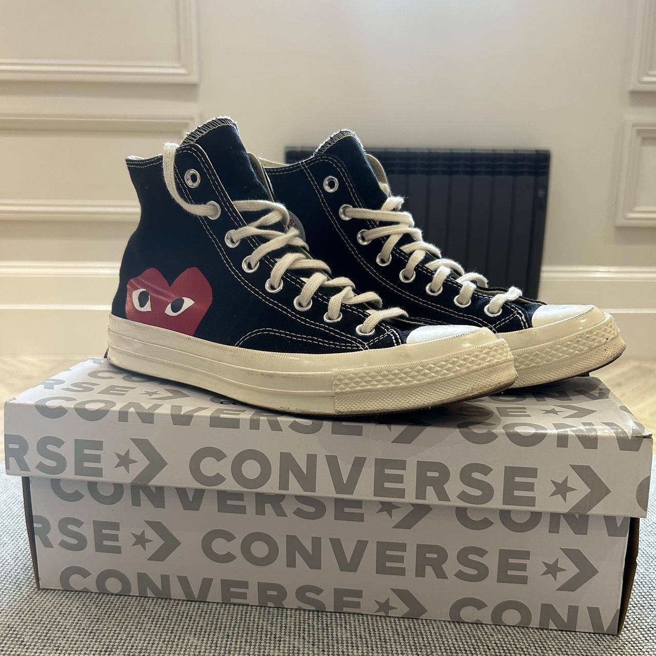 CDG Commes Des Garçons x Converse Chuck 70s Great... - Depop