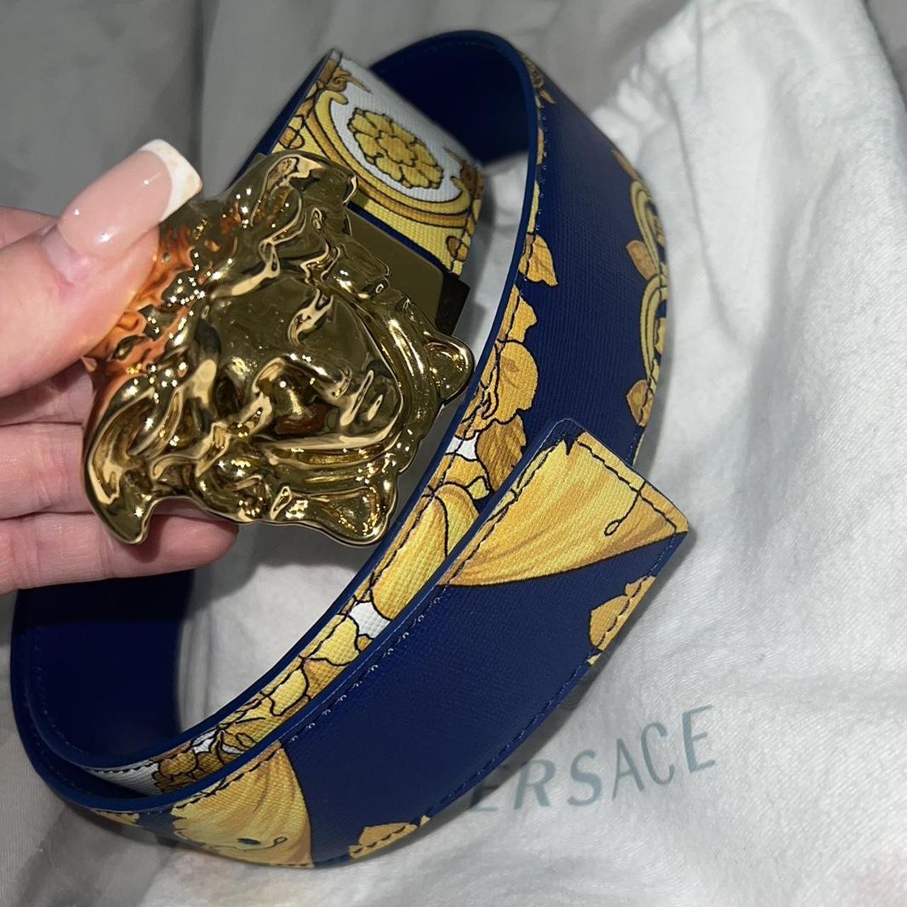 VERSACE Multicolor Medusa Barocco Reversible... - Depop