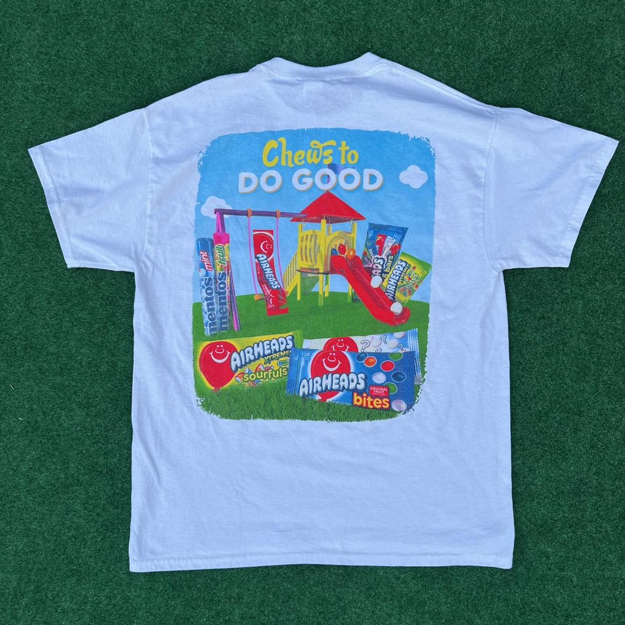 Airheads Mentos Snack Candy Promo Shirt Chew to Do... - Depop