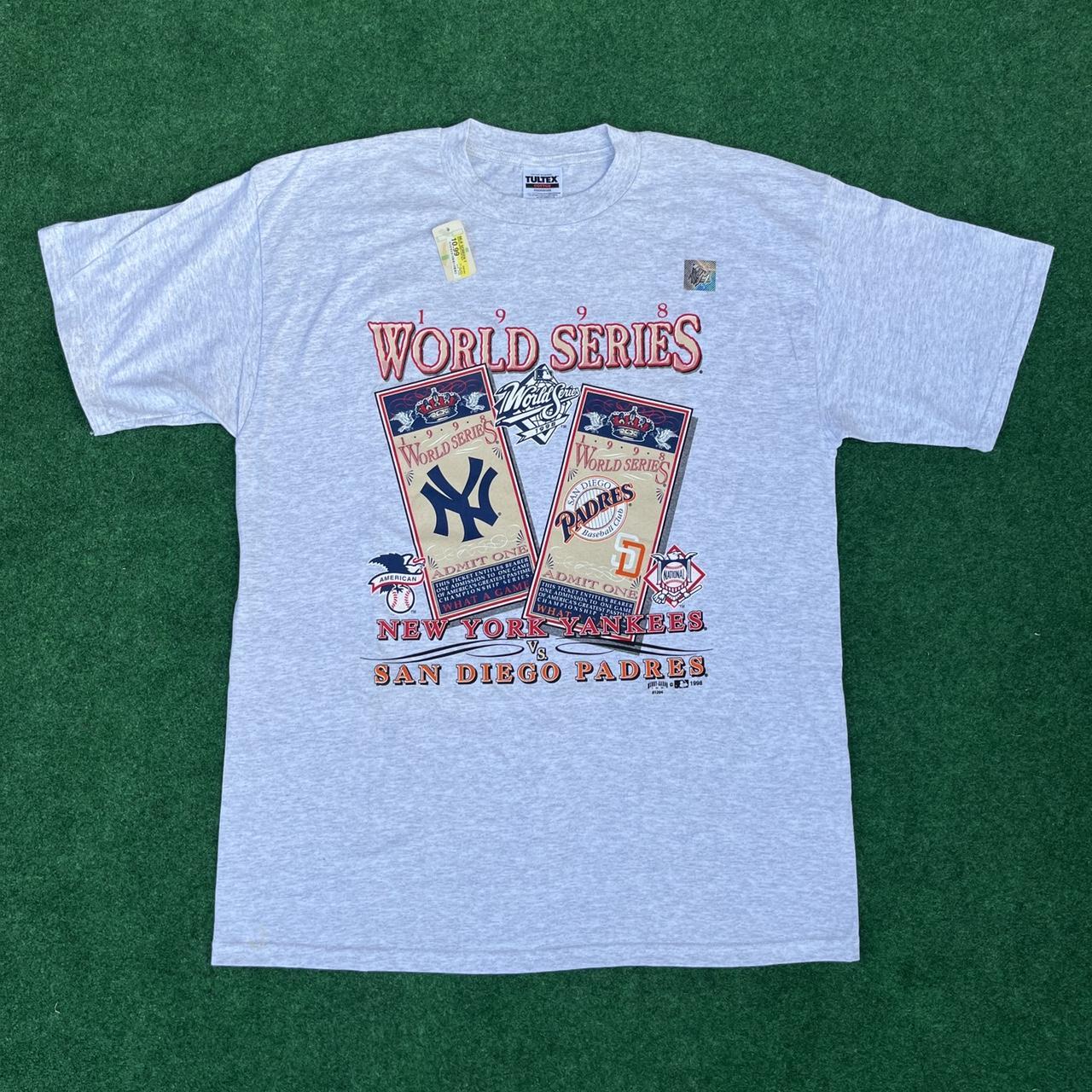 Tultex, Shirts, Padres 998 World Series T Shirt