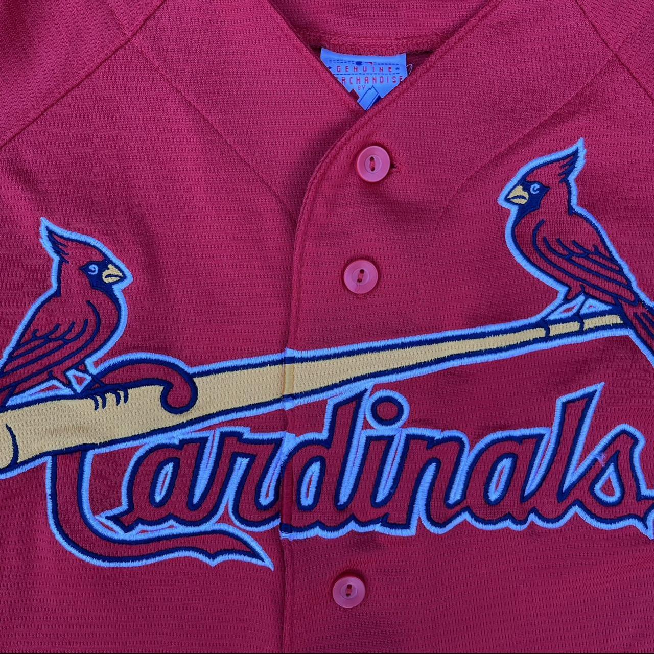 St. Louis Cardinals Baseball Jersey Pujols Pit to - Depop