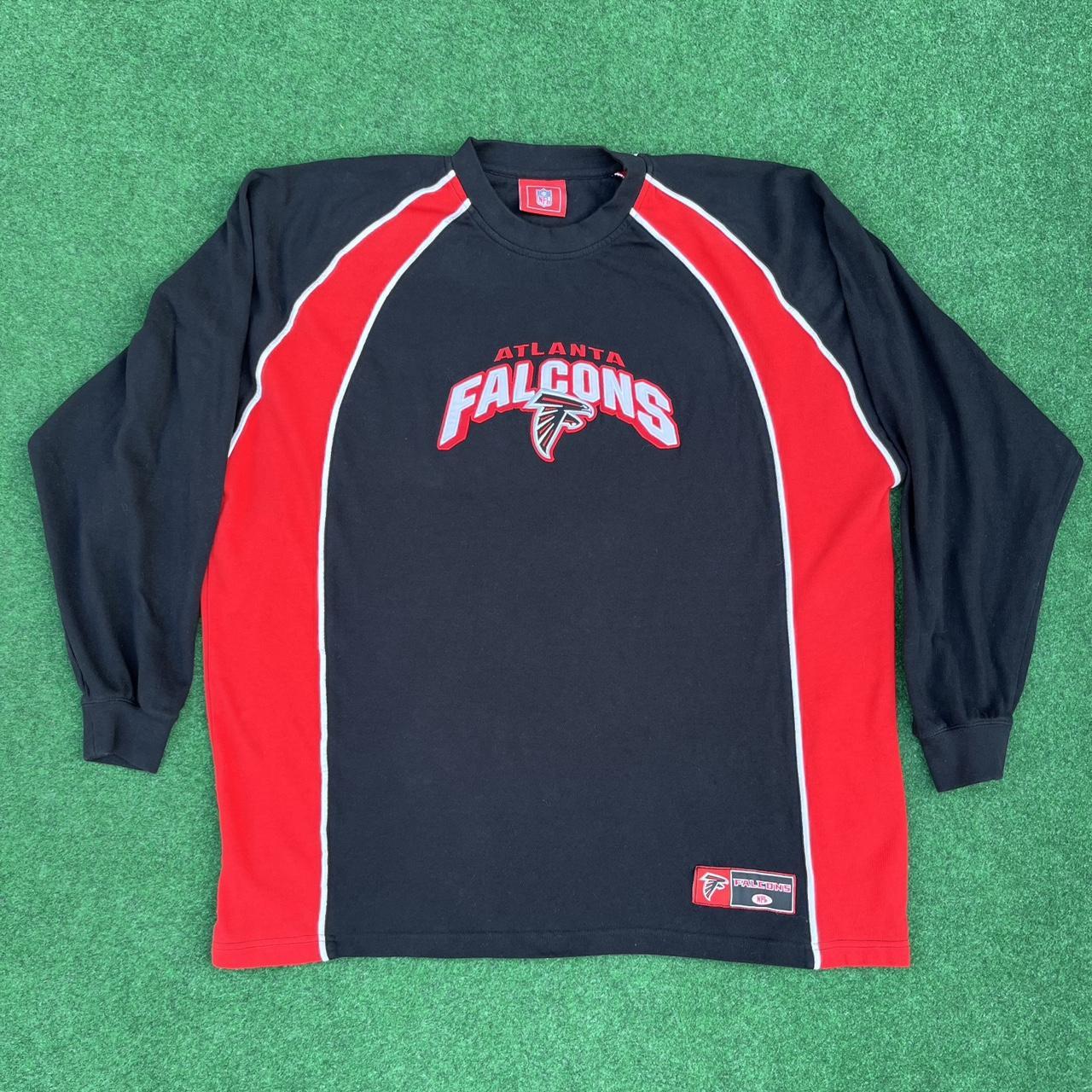 Atlanta Falcons Pullover Embroidered Sweatshirt Depop