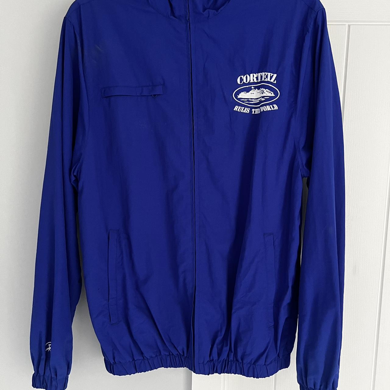 Corteiz windbreaker in Royal blue | Depop