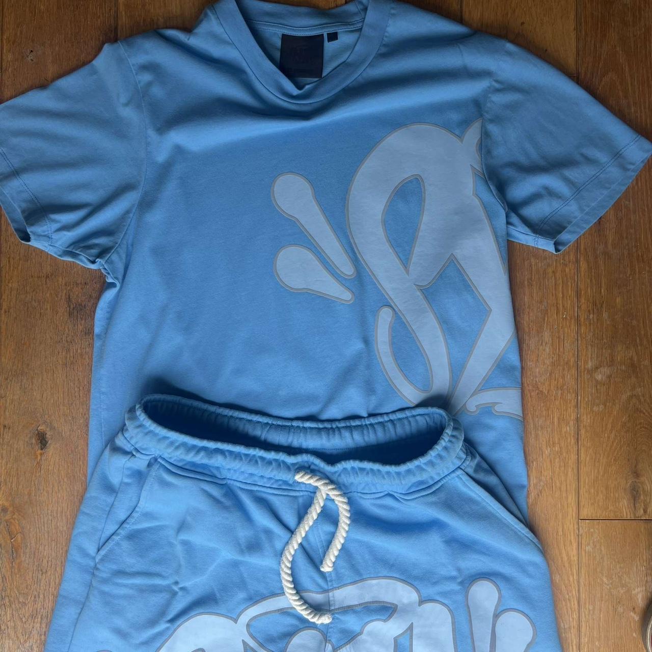 SynaWorld shorts tee set Size small Bought on... - Depop