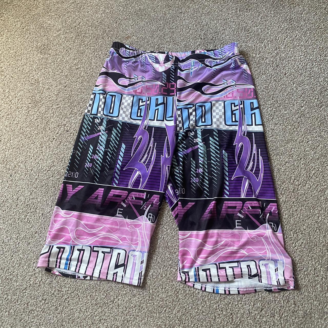 funky biker shorts