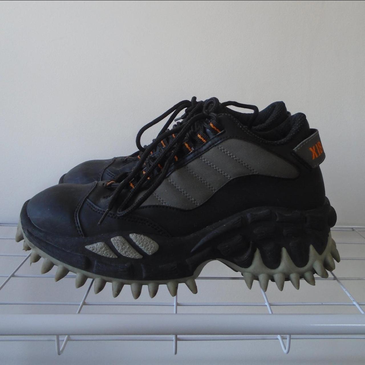 X18 Reykjavik spiky 90s raver platform shoe.... Depop