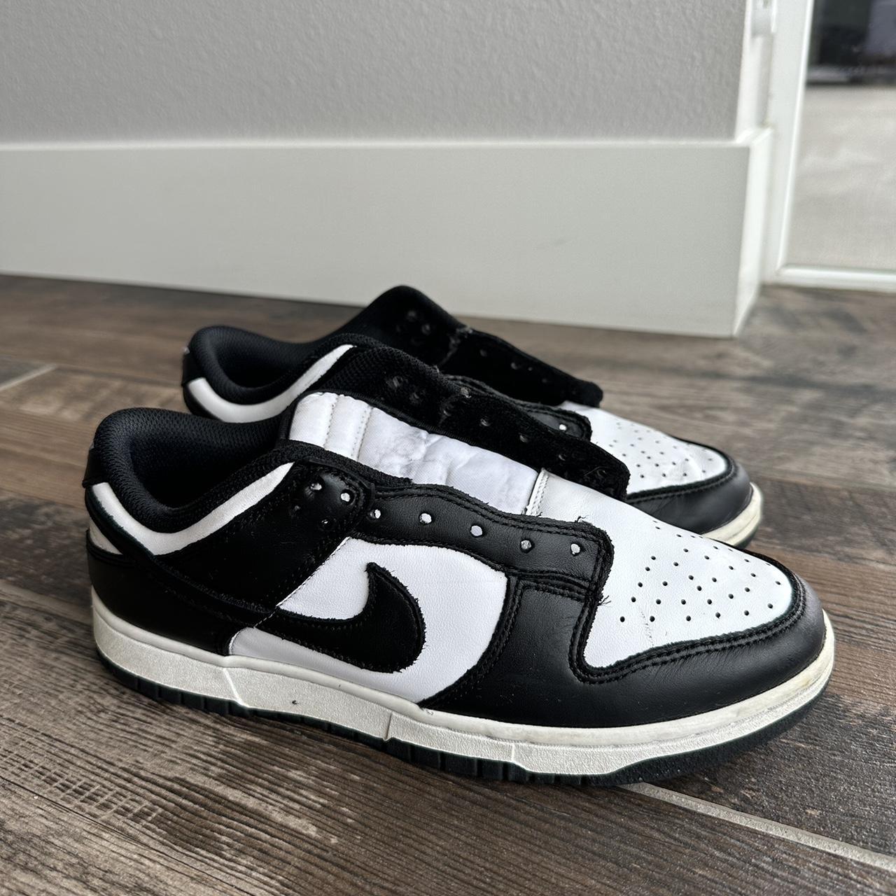 Nike low Dunks -panda women’s Size 7.5 Great... - Depop