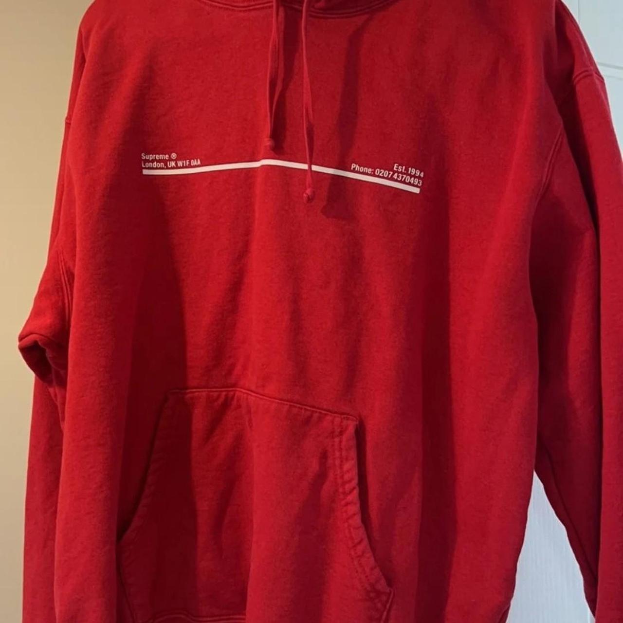 Authentic Supreme Hoodie Men's size... - Depop