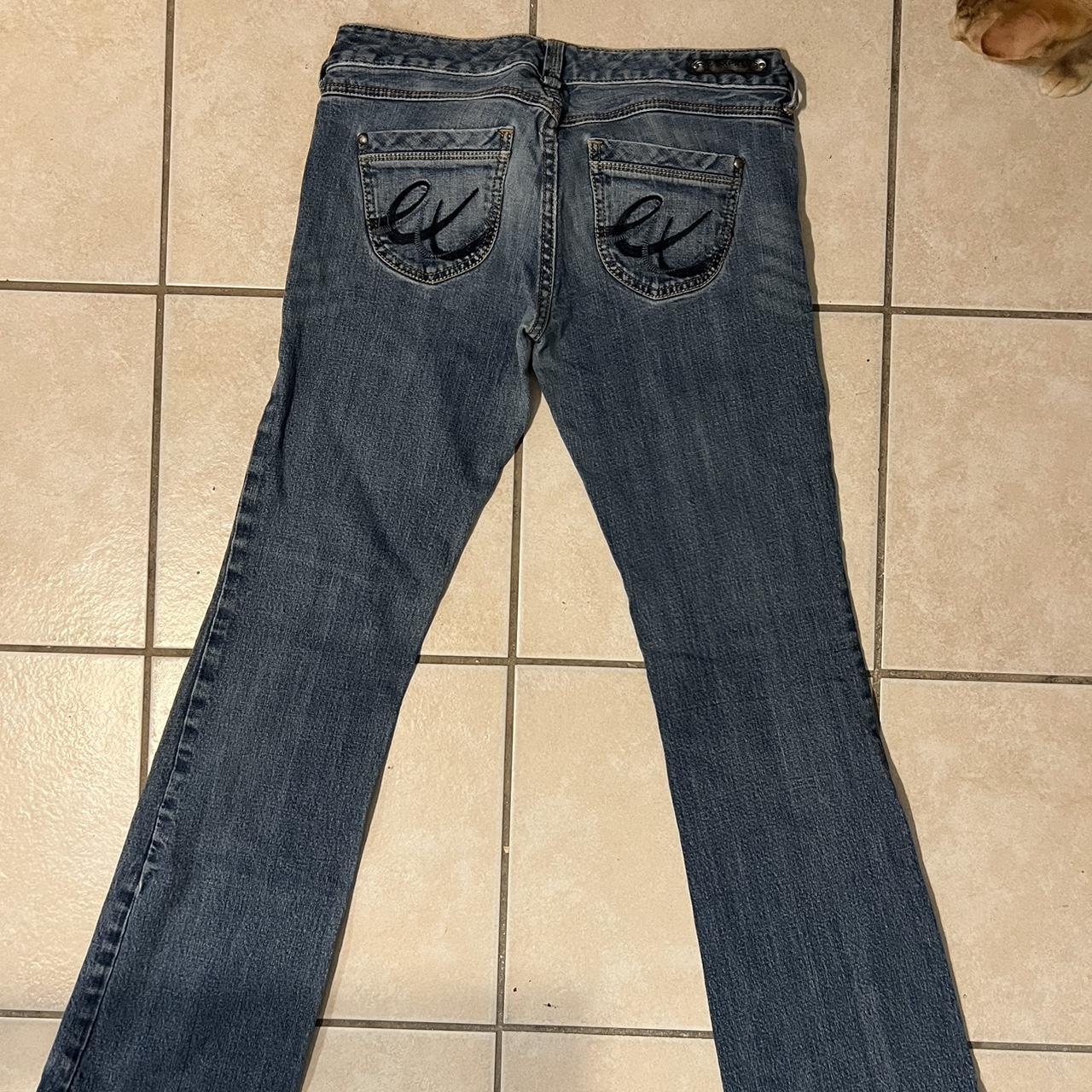 Express Bootcut Flared Jeans low... Depop