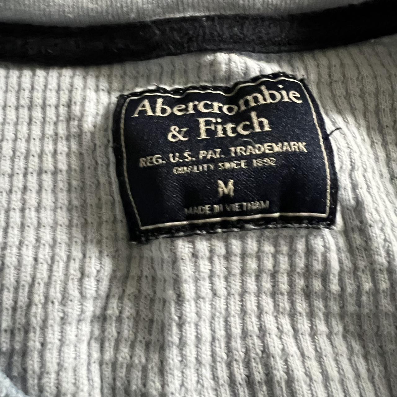 baby blue abercrombie fitch men & women thermal long... - Depop