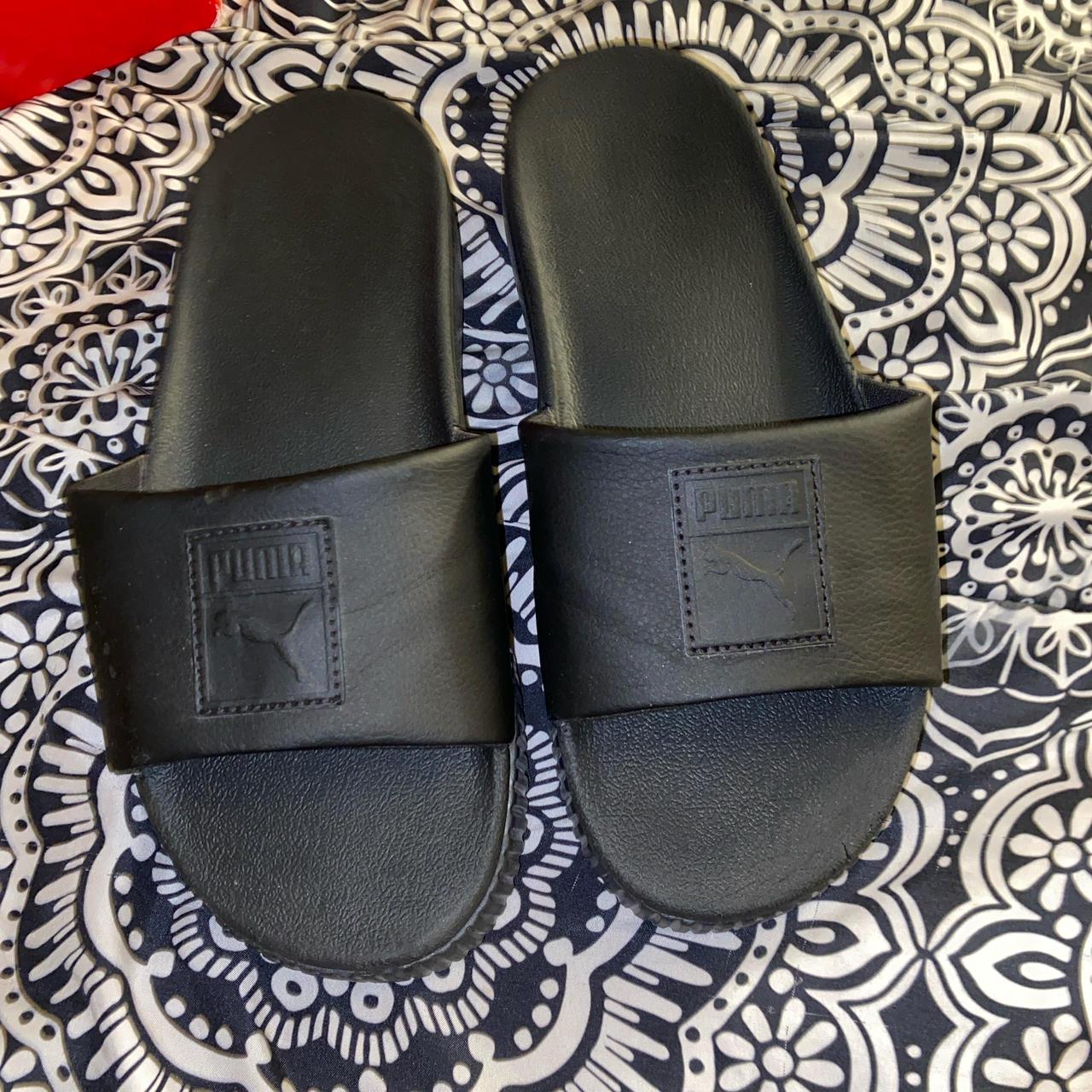 Puma platform slides fashion