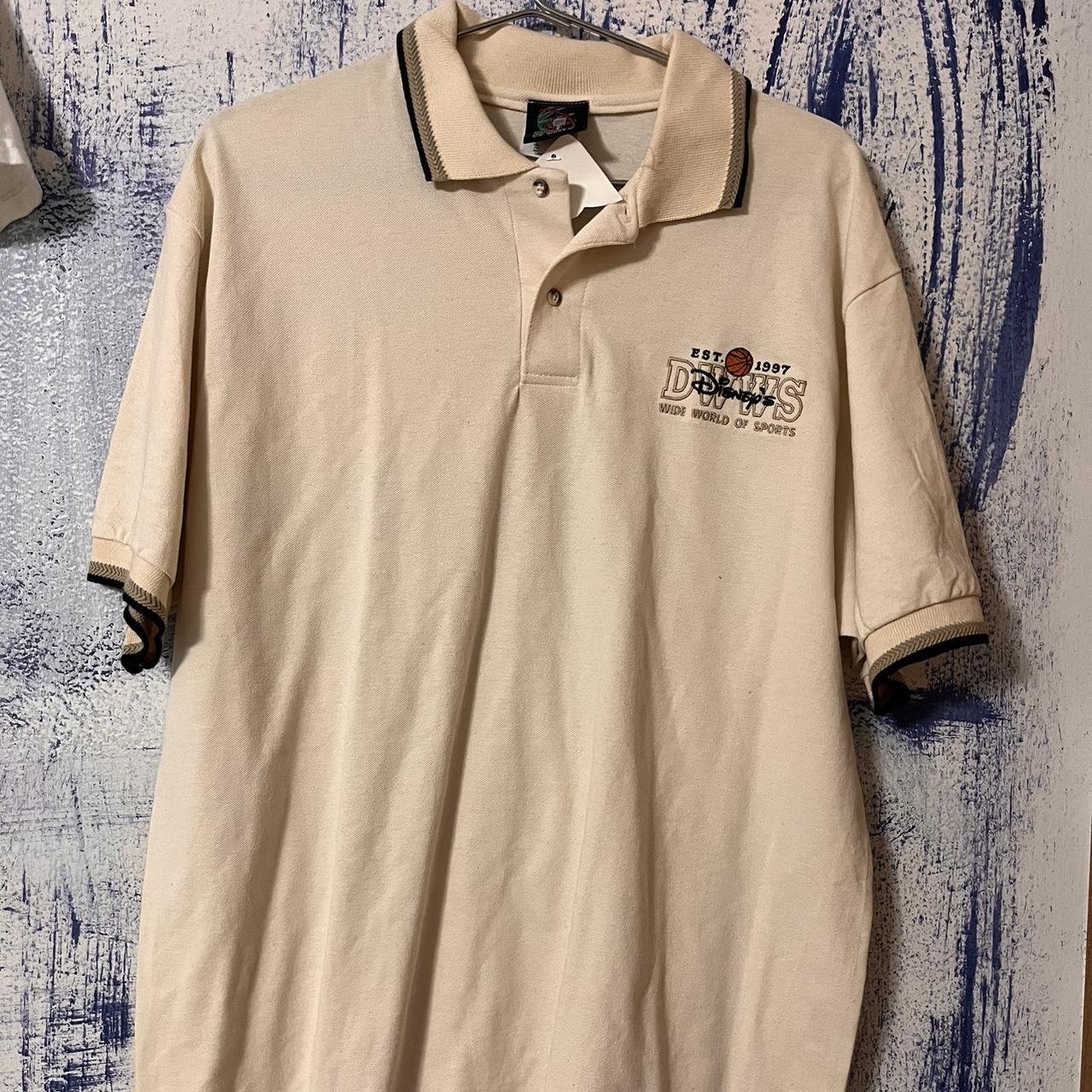 Vintage Disney world wide sports polo... - Depop