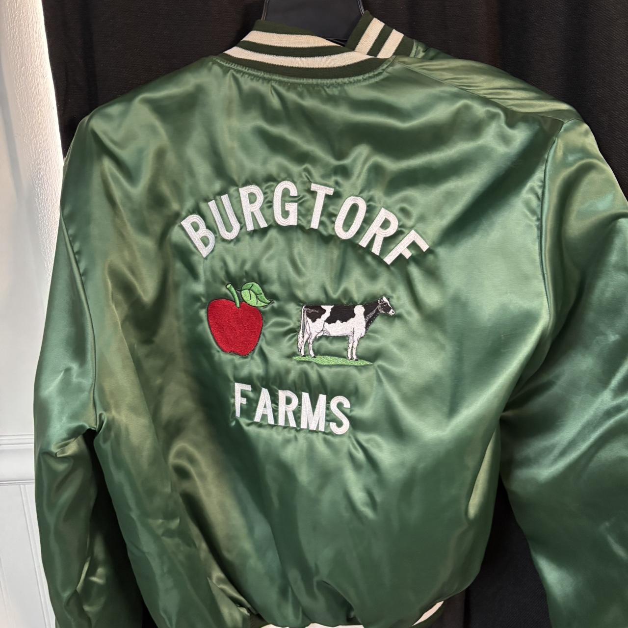 Holloway Men's Jacket - Green - L – Green and whi… - image 3