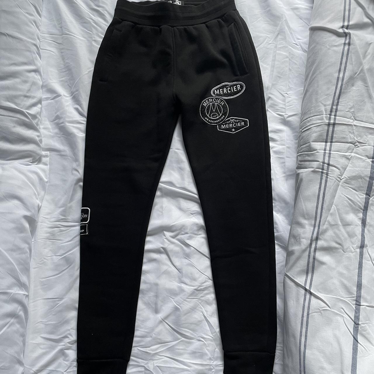 Mercier Tracksuit Black Mercier OG Badge Joggers Men's Black Size XL