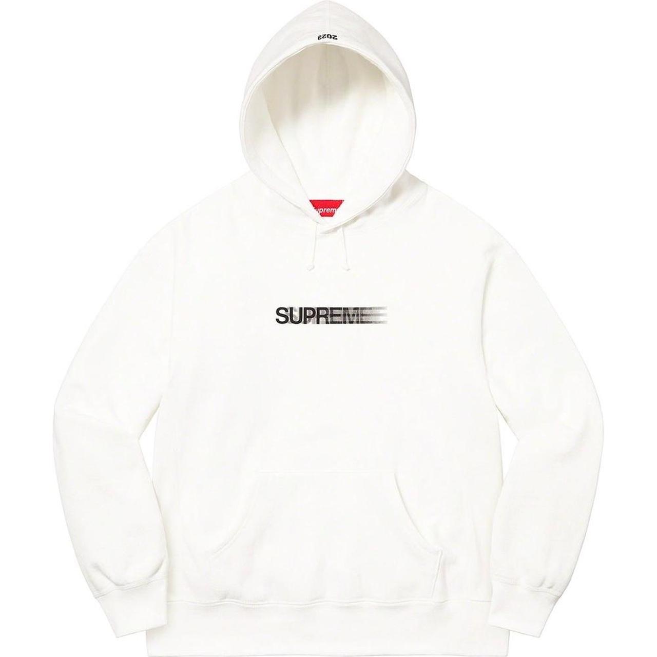 Supreme Motion Logo Hoodie Hooded Sweatshirt SS23 XL... - Depop