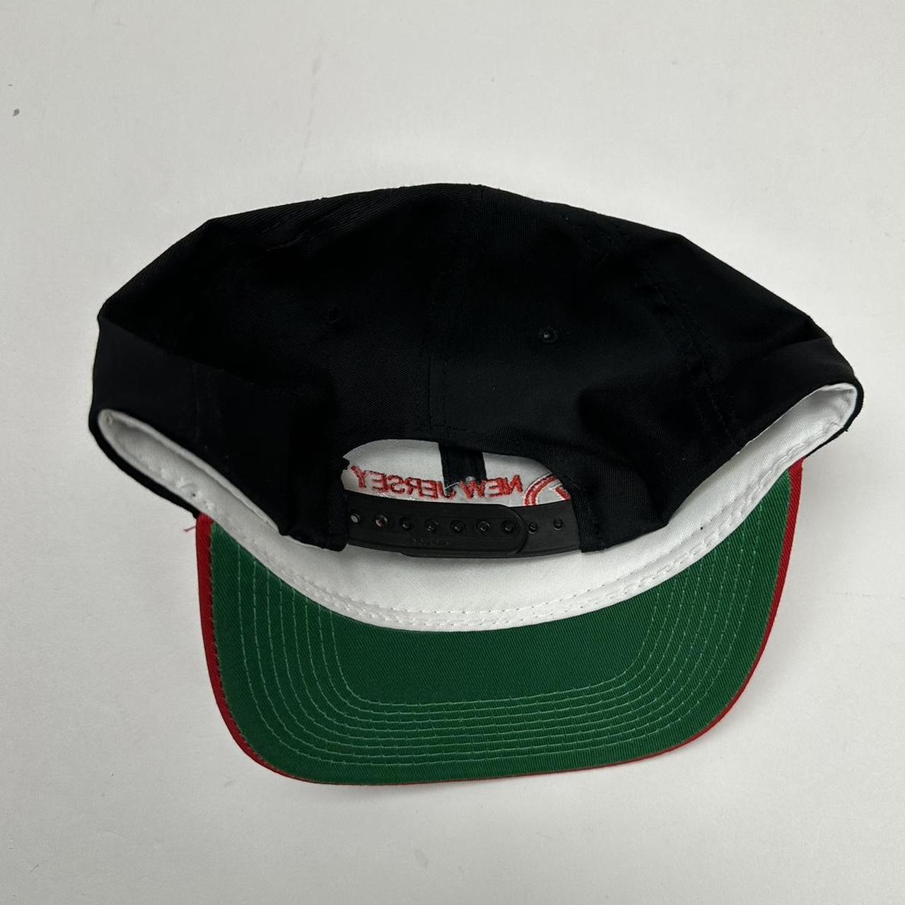 Vintage NHL New Jersey Devils SportsChannel Pinstripe Snapback Hat