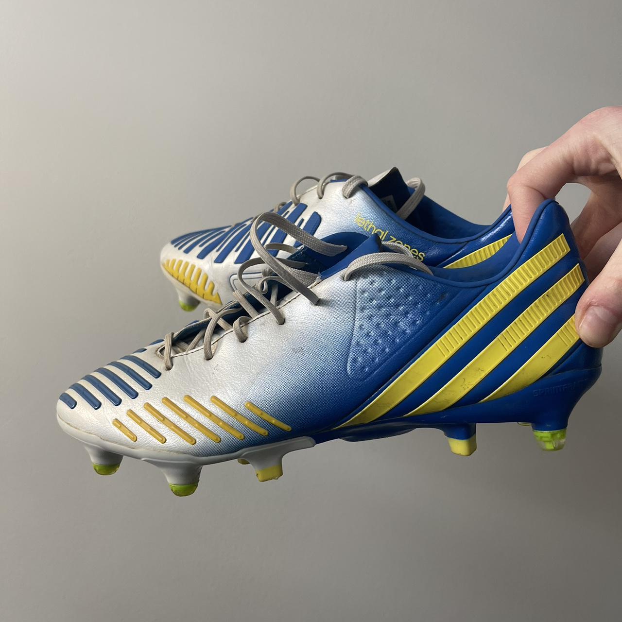 Adidas Lethal Zones Blue Adidas Predator LZ TRX FG Boots Blue