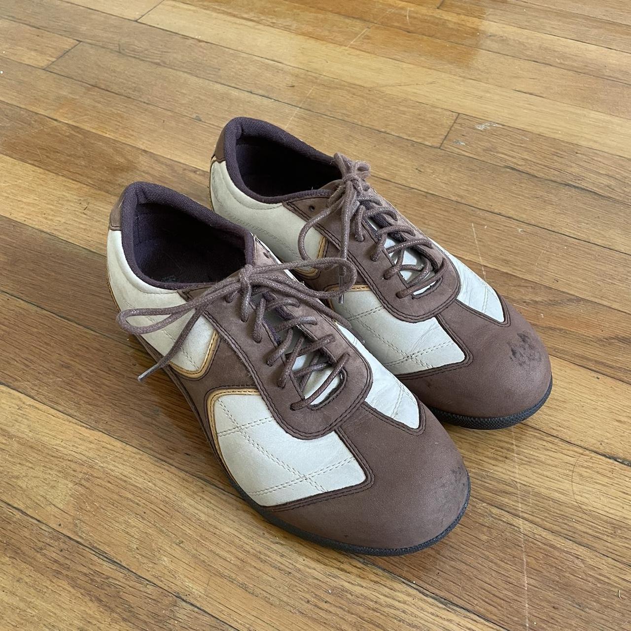 Barefoot Freedom Brown/Beige Suede Leather sneakers - Depop