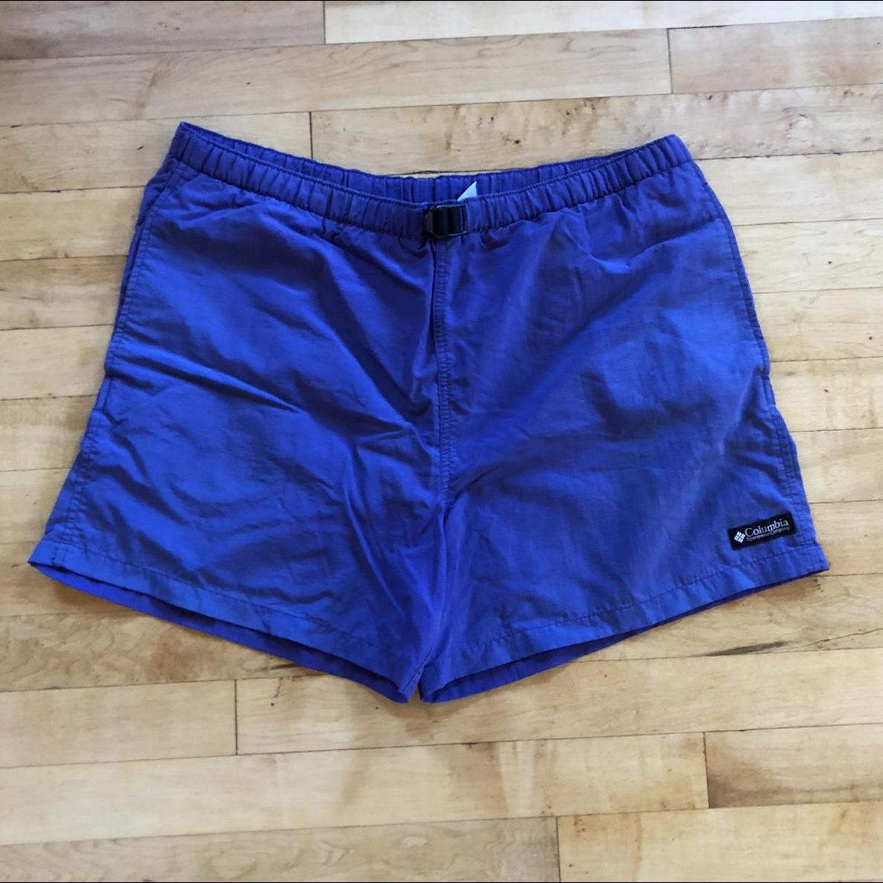 90s columbia shorts tag size M amazing quality... - Depop