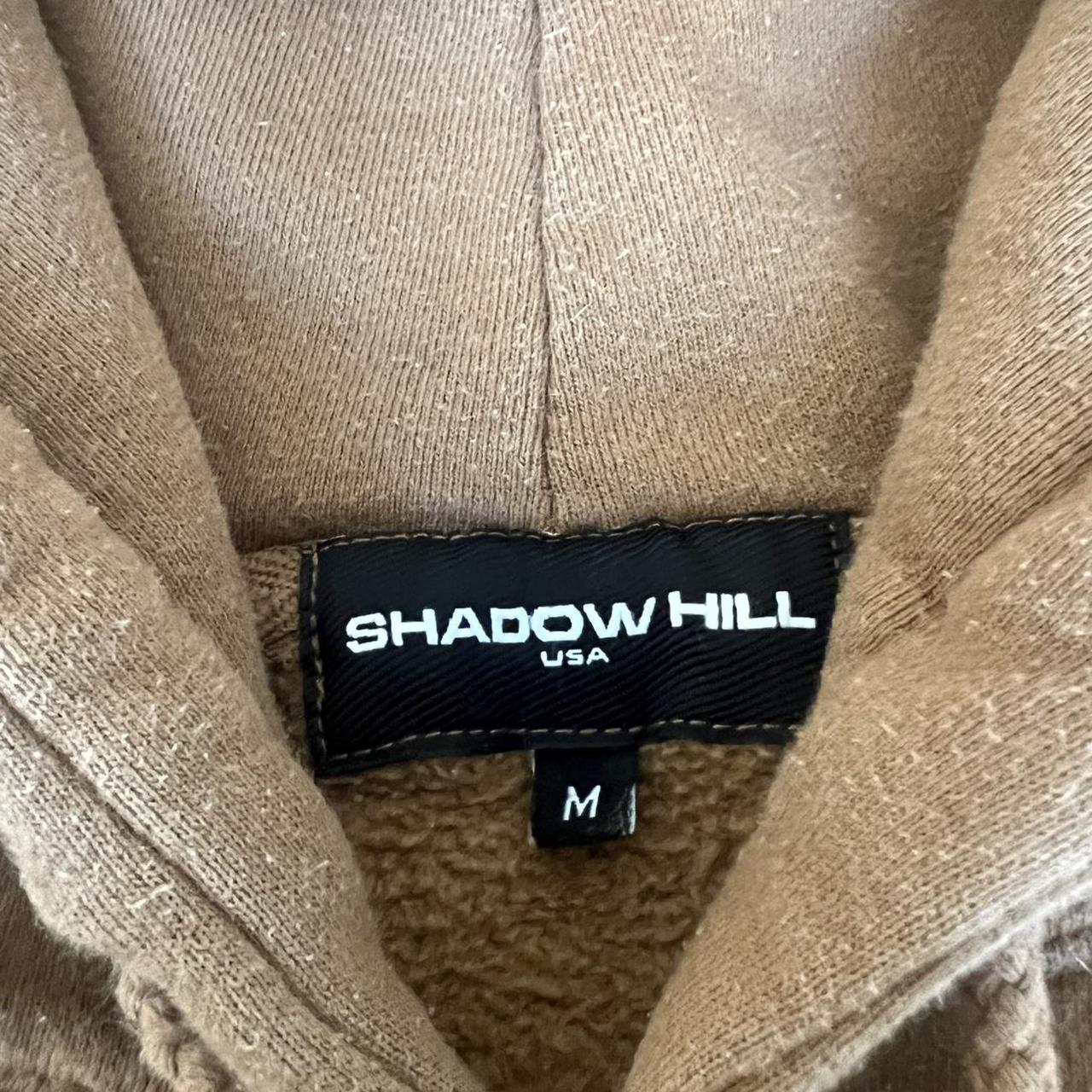 Shadow Hill USA Los Angeles Brown Pullover Hoodie Sweatshirt - Small