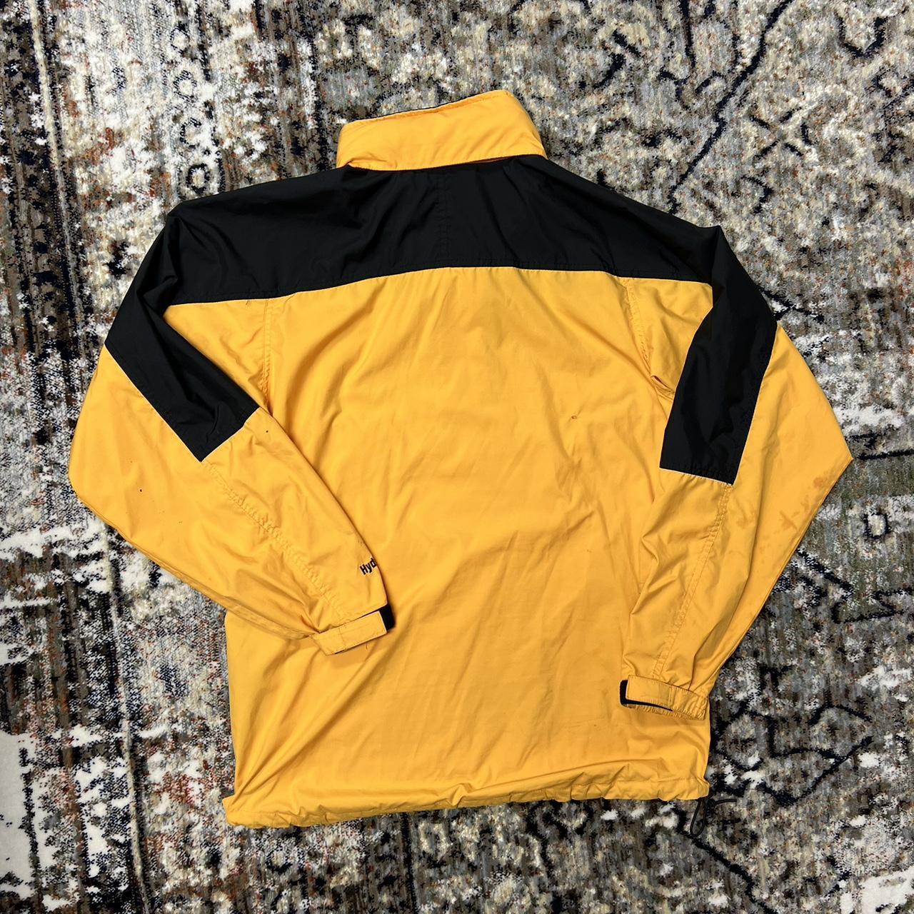 The North Face Men's Black and Yellow Jacket | Depop