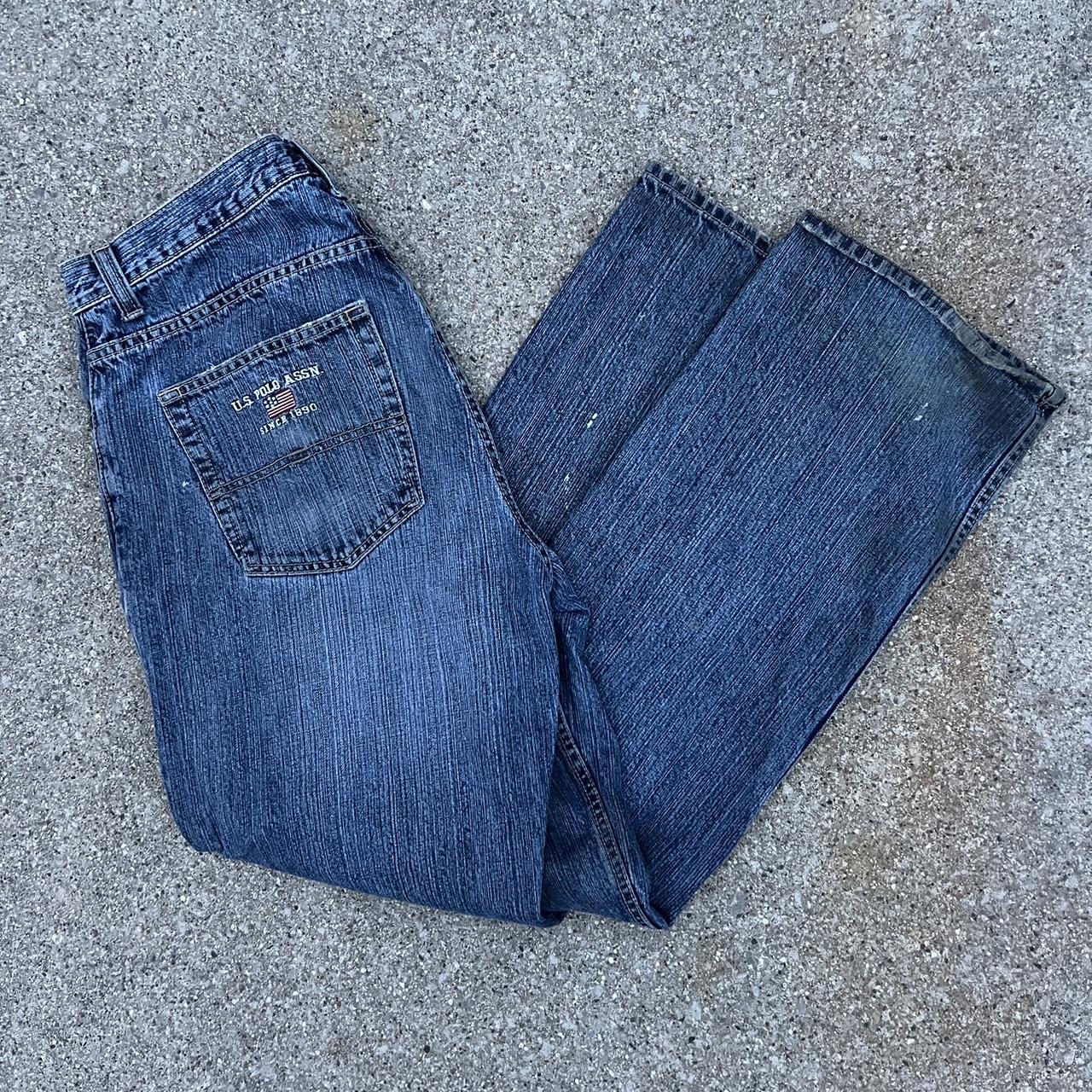 Vintage US polo assn Jeans overall could use a wash... - Depop