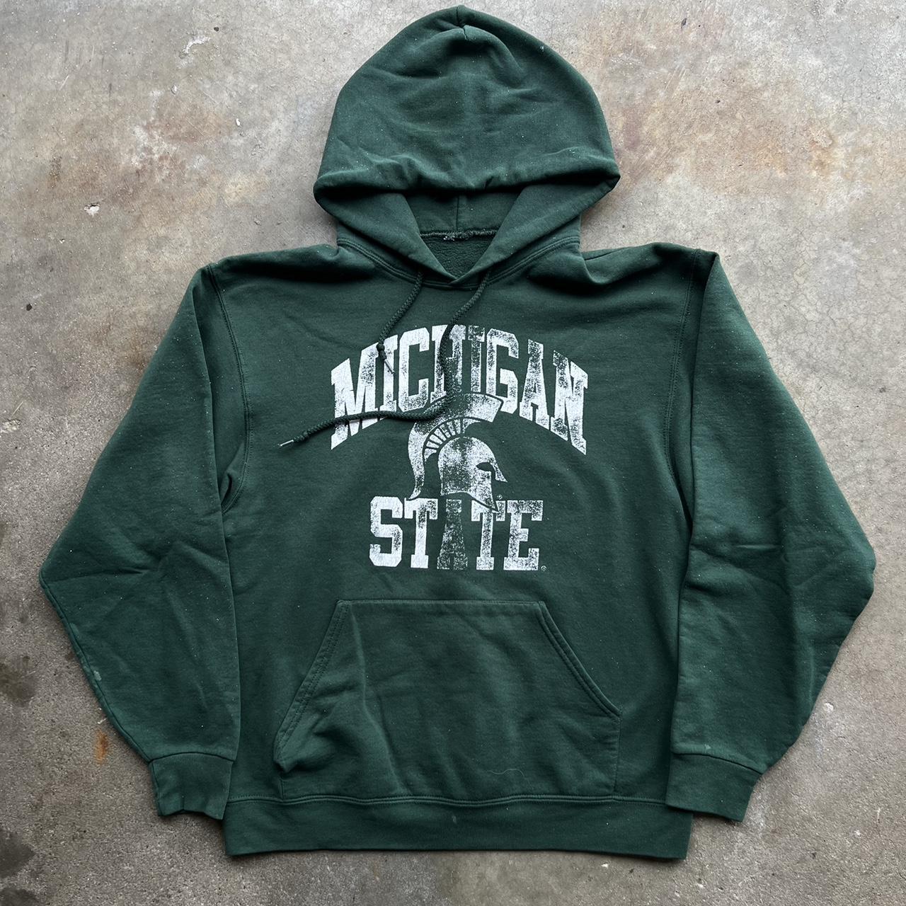 Michigan state football discount hoodie